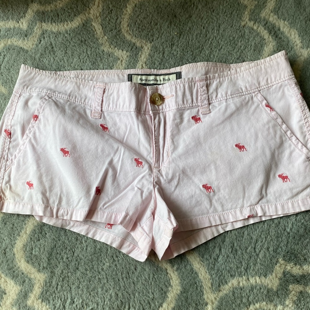 Pink Abercrombie & Fitch Shorts